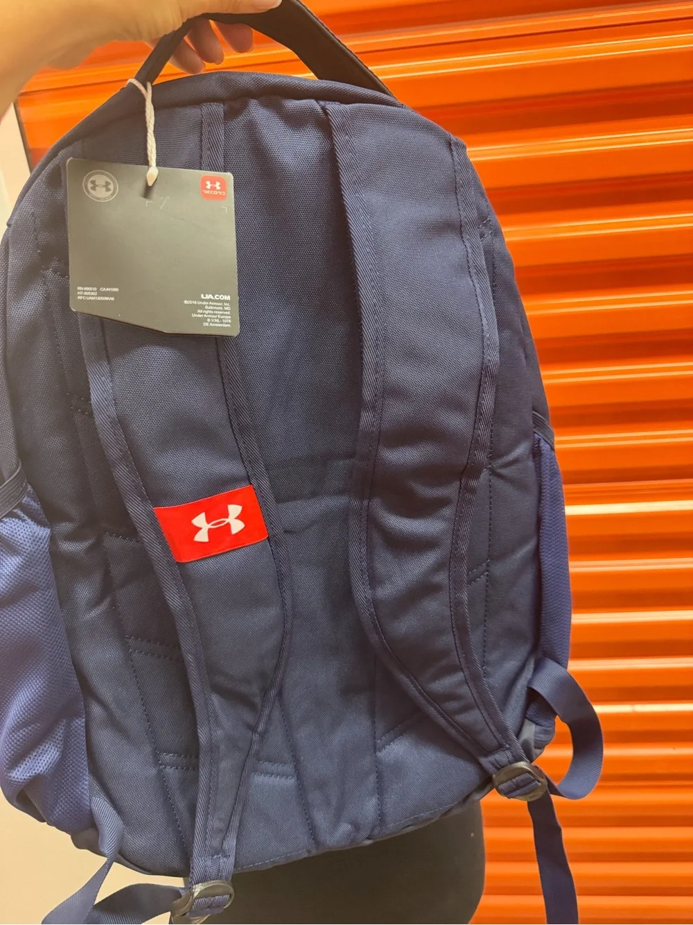 NWT Under Armour Men’s Navy Blue UA Roll Trance Backpack